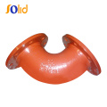 ISO2531,EN545,EN598 Ductile Iron Pipe Fitting Double Flange 90 Deg Bend